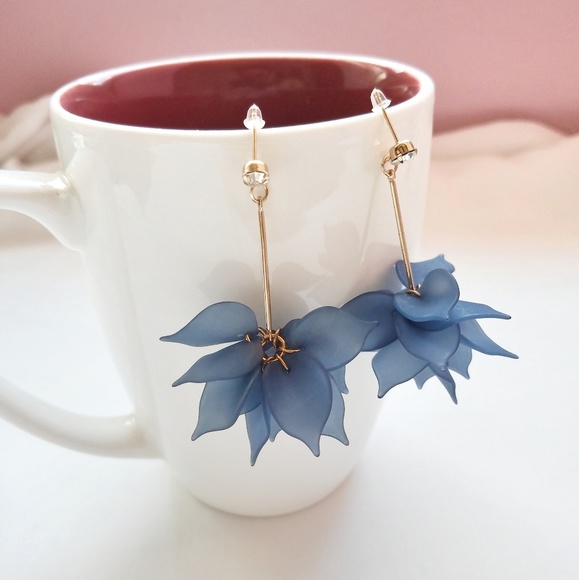 Jewelry - ❌ Sold Out ❌ Blue Petal Earrings